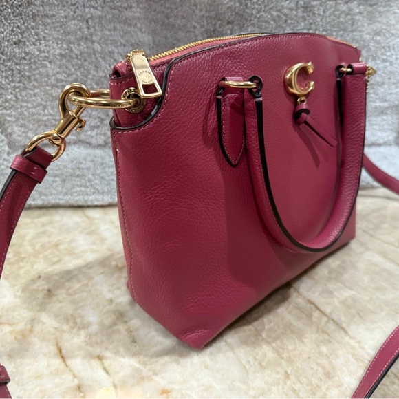 COACH Remi Satchel - Red brand new - Picture 3 of 16